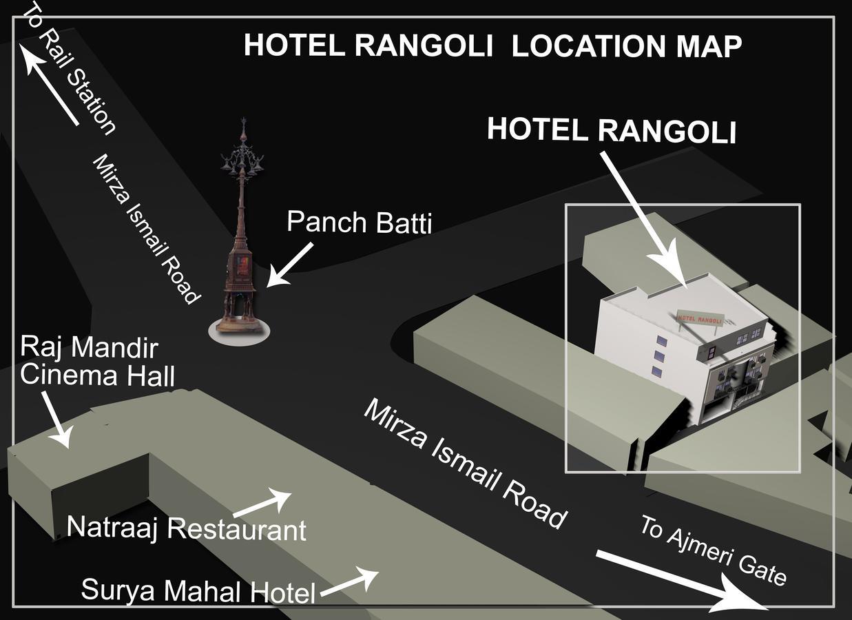 Hotel Rangoli Jaipur Exterior foto